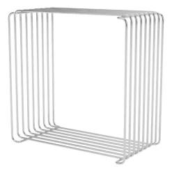 Panton Wire Single -hylly 34,8x34,8x18,8 cm, Chrome