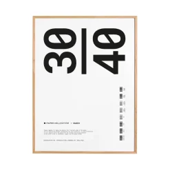 Paper Collective kehys, pleksilasi -tammi, 30x40 cm