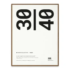 Paper Collective kehys plexilasi-tumma tammi, 30x40 cm