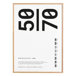 Paper Collective kehys, pleksilasi -tammi, 50x70 cm