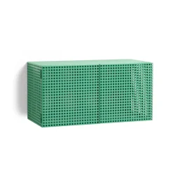 Perforated Cabinet seinäkaappi small, Soft jade