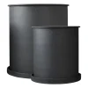 Plant pot -ruukku large 2-pakkaus, Black