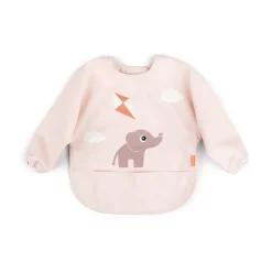 Playground-ruokalappu hihalla, Puuteri