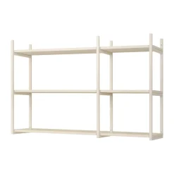 Portal hylly 123 cm, Off-white
