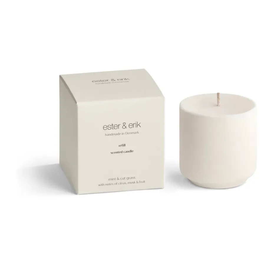 Refill ester & erik tuoksukynttilät, Mint & cut grass