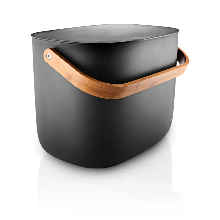 Reflect-roskakori 16 l kahdelle pussille, Musta-ruskea