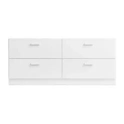 Relief sokkeli 123 cm, Valkoinen