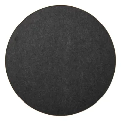 Retell pinboard ilmoitustaulu Ø 80 cm, Musta-messinki