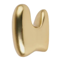 Roberta koukku 10x7 cm, Brass finish