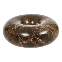 Savi marmori kynttilänjalka small 4 cm, Choko