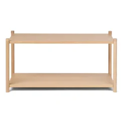 Sceene bookcase F, Vaalea tammi