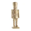 Serafina figuuri pähkinänsärkijä 32 cm, Antiikkikulta kynttilä