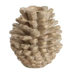 Serafina kynttilänjalka 8 cm, Antiikkikulta kynttilä