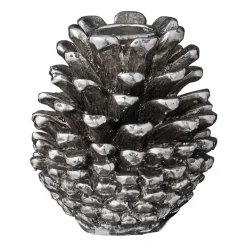 Serafina kynttilänjalka 8 cm, antiikki hopea