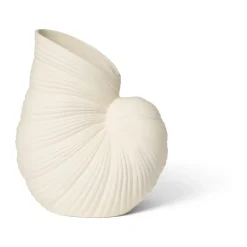 Shell maljakko, Off white