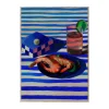 Shrimp & Stripes -juliste, 50 x 70 cm
