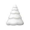 Snowy joulukuusi 20 cm, White