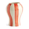 Sobremesa stripe maljakko S 22 cm, Red
