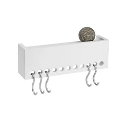So-Hooked seinähylly mini, valkoinen