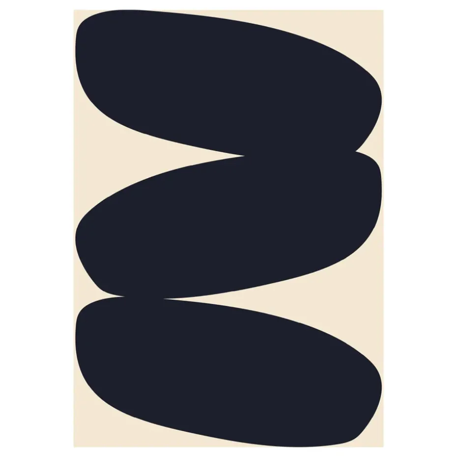 Solid Shapes 01 juliste, 50x70 cm