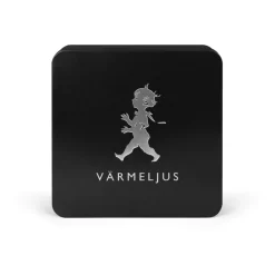 Solstickan laatikko lämpökynttilöille 21 x 21 cm, Mattamusta