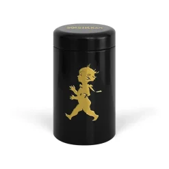 Solstickan tulitikkupurkki 100-pakkaus, Musta-kulta