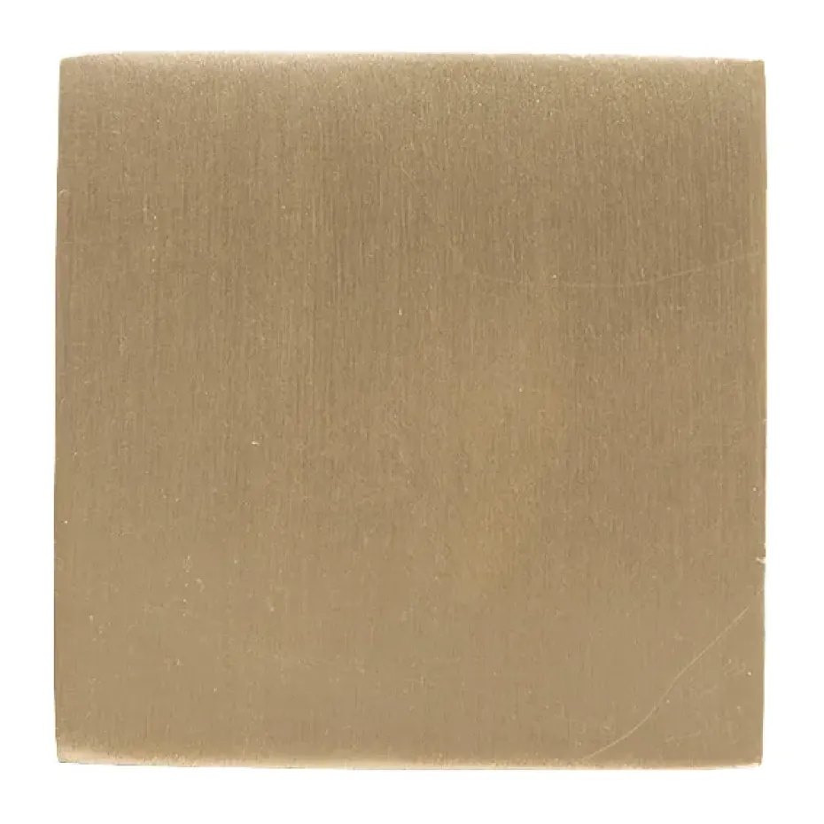 Square koukku large, Brass