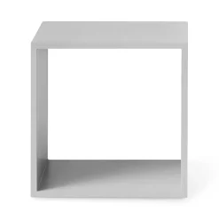 Stacked 2.0 hyllyjärjestelmä avoin, medium, vaaleanharmaa