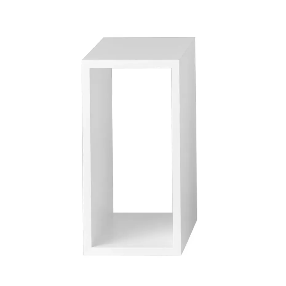 Stacked 2.0 hyllyjärjestelmä avoin, small, valkoinen