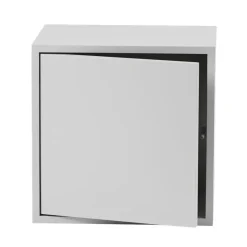 Stacked 2.0 hyllyjärjestelmä ovella, medium, vaaleanharmaa