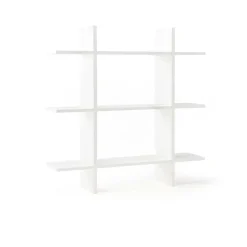 Star seinähylly 3 tasoa, Valkoinen