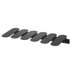 Step-kenkähylly, musta