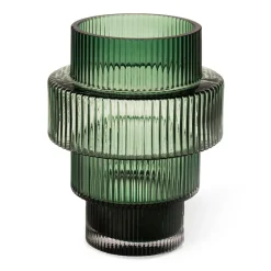 Steps kynttilälyhty Ø 12 cm, Dark green