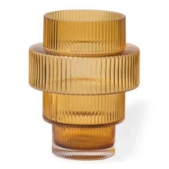 Steps kynttilälyhty Ø 12 cm, Ochre