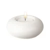 Stone lyhty Ø9 cm, Valkoinen