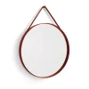 Strap Mirror -peili Ø 70 cm, Red