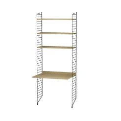 String hyllylevy, tammi, 78x30 cm, 3 kpl