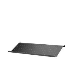 String kenkähylly metalli, musta, 78x30 cm