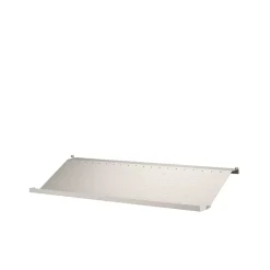 String kenkähylly metalli, beige, 78x30 cm