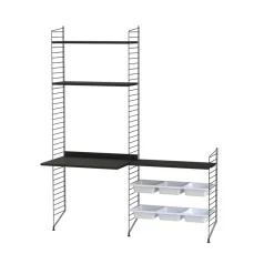 String lattiakaide, valkoinen, 85x30cm, 1 kpl