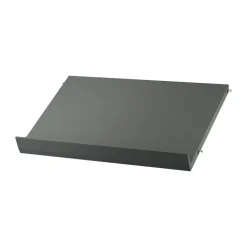 String lehtihylly puu, Tummanharmaa, 58x30 cm