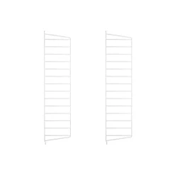 String seinäpääty, Valkoinen, 75x20 cm, 2 pakkaus