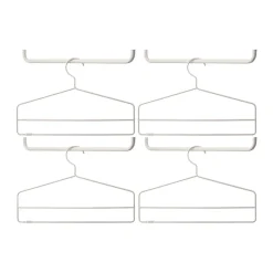 String vaateripustin 4 kpl, Beige