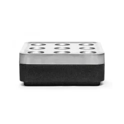 Stumpastaken kulho pieni, musta