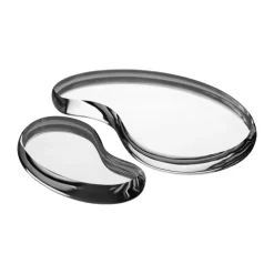 Tears of joy koriste-esine 2 osaa, Hopea