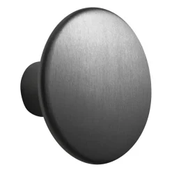 The Dots -vaatekoukku metalli 5 cm, Musta