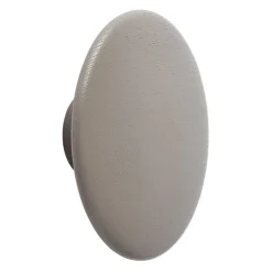 The Dots -vaatekoukku taupe, Ø 17 cm