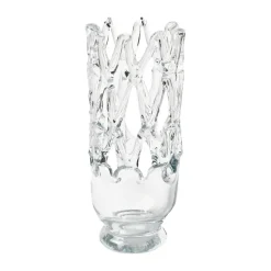 Timantti maljakko pieni 33 cm, Kirkas