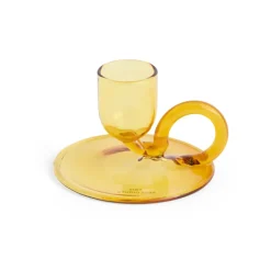 Tiny kynttilänjalka curved, Yellow