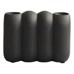 Tube kynttilänjalka Coffee, 11 x 14,5 cm